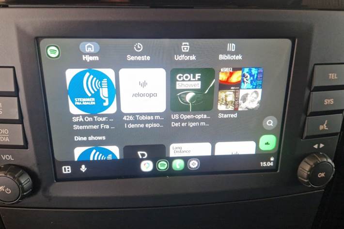 Hvid Mercedes Vito 116 fra 2023