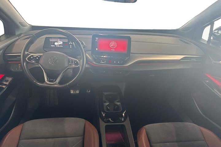 Grå VW ID.4 fra 2021