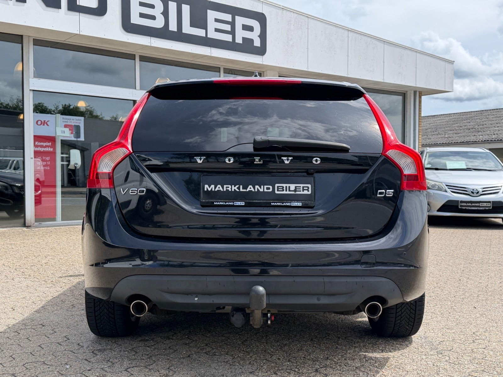 Sort Volvo V60 fra 2011