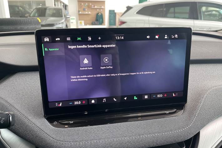 Sort Skoda Enyaq fra 2026