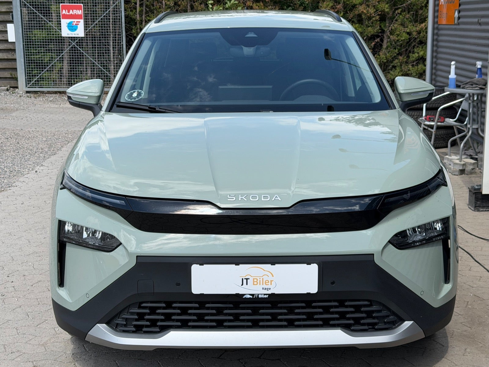 Grøn Skoda Elroq fra 2025