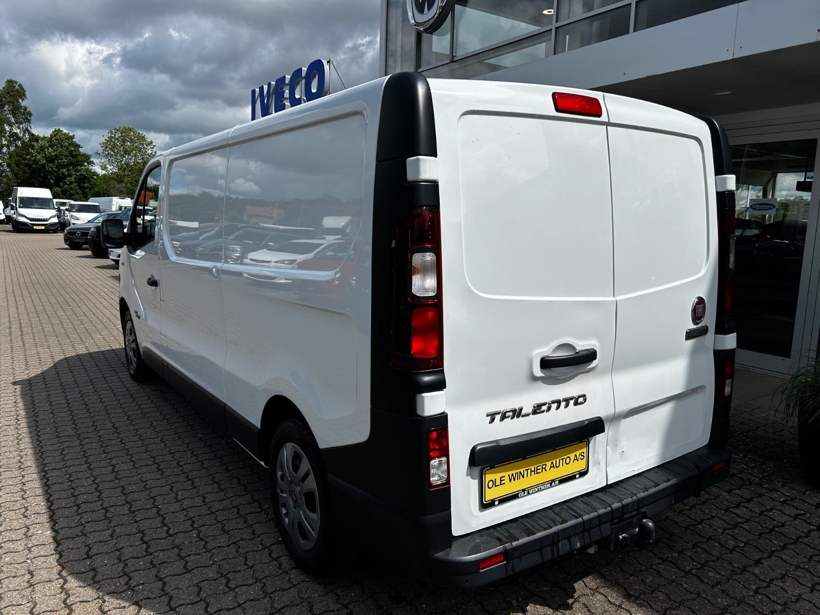 Gul Fiat Talento fra 2018