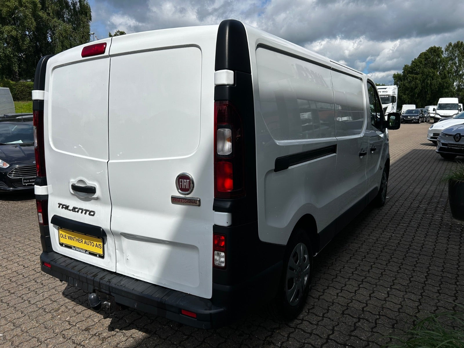 Gul Fiat Talento fra 2018