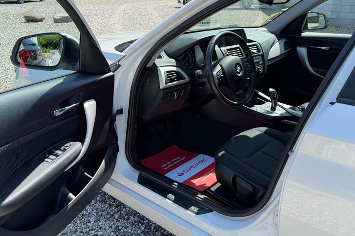 Hvid BMW 118d fra 2017