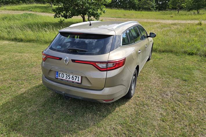 Grå Renault Mégane fra 2017