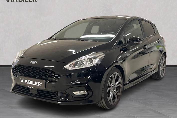 Sort Ford Fiesta fra 2021