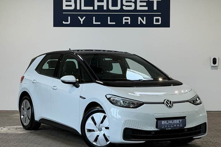 Hvid VW ID.3 fra 2021