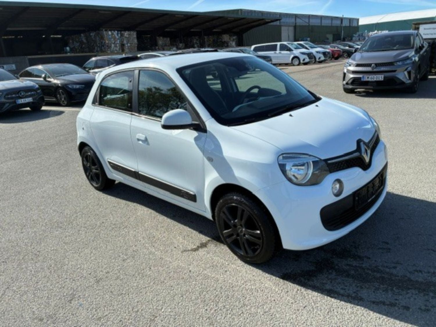Hvid Renault Twingo fra 2015
