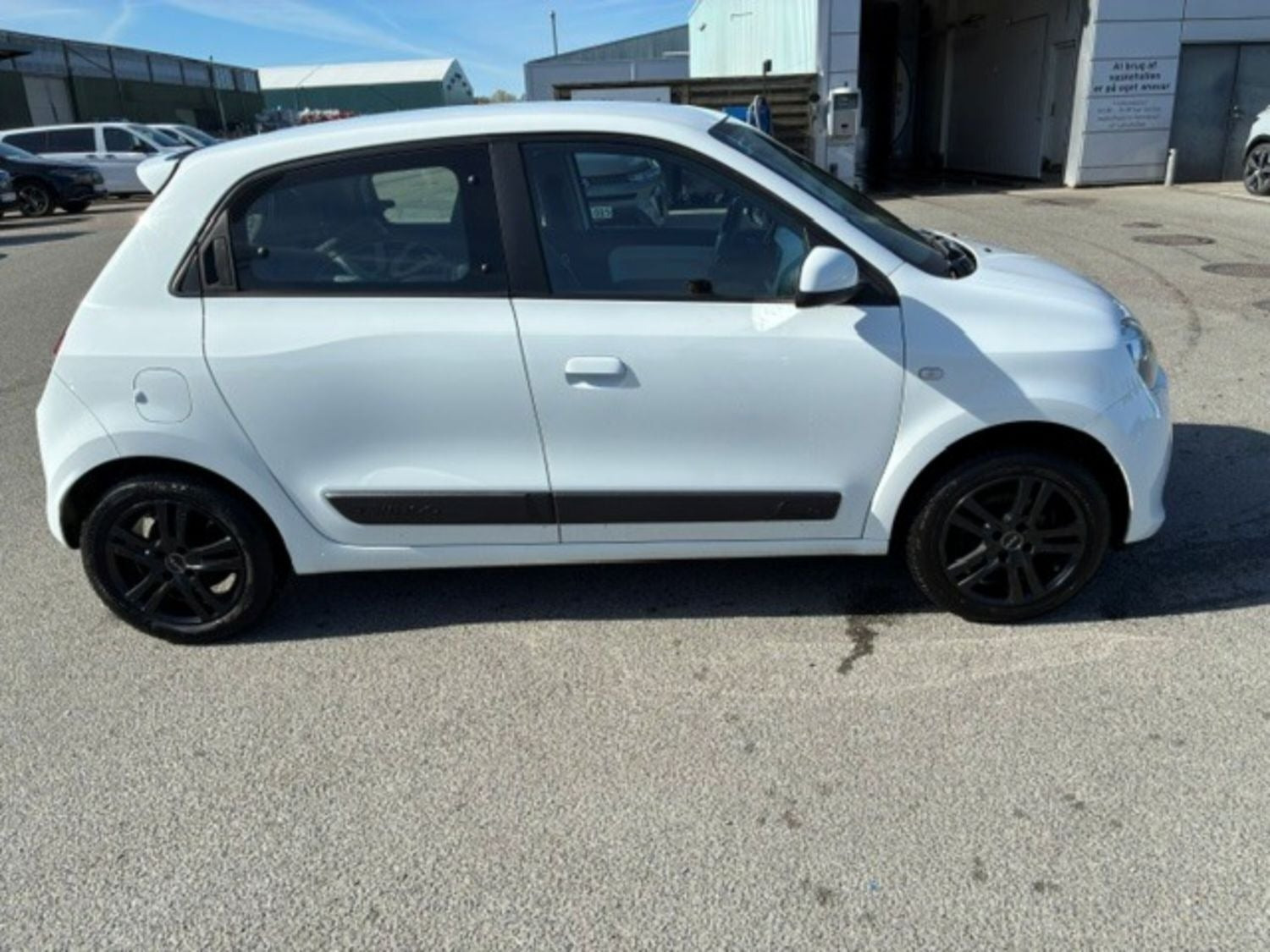 Hvid Renault Twingo fra 2015