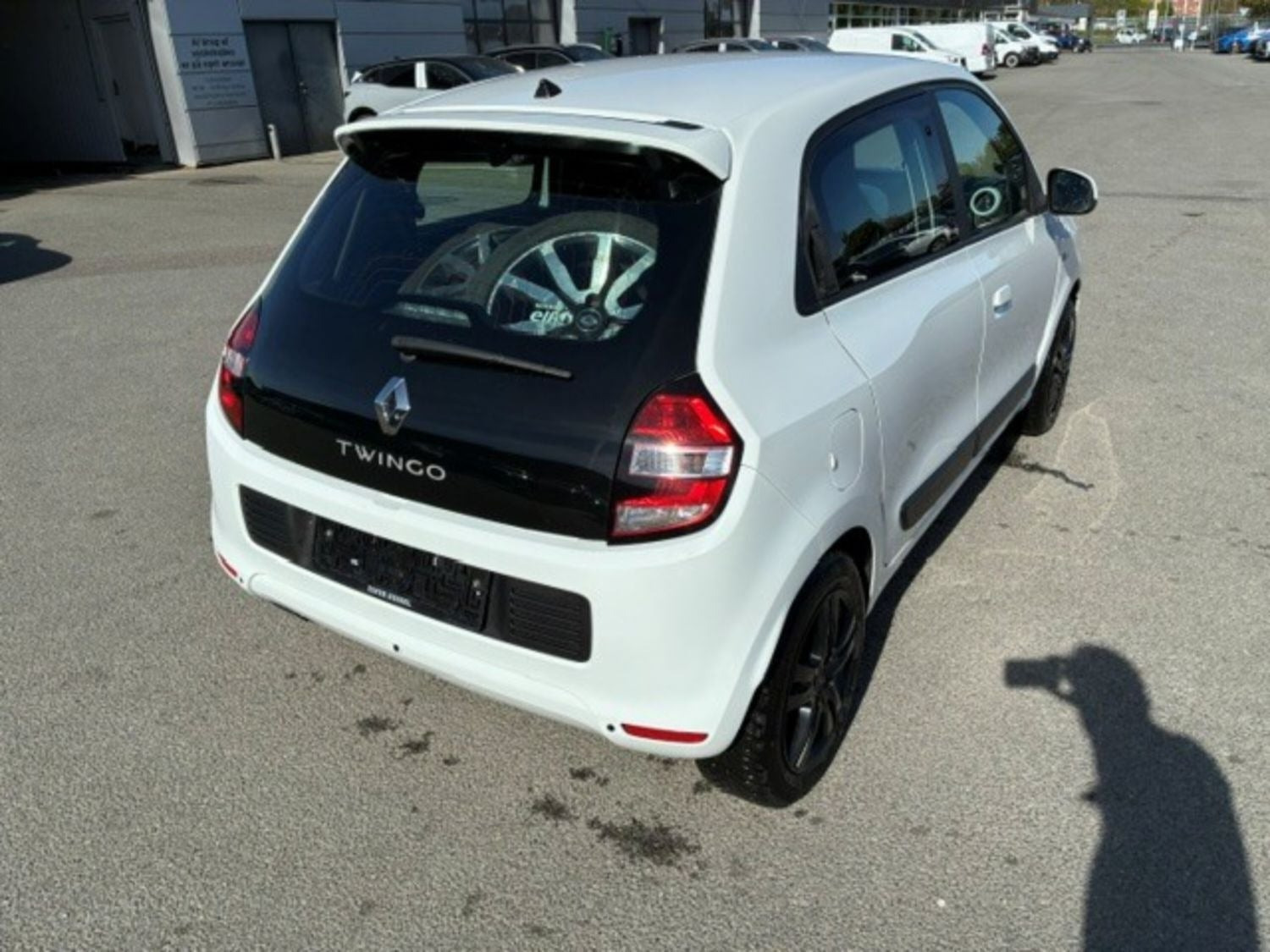 Hvid Renault Twingo fra 2015