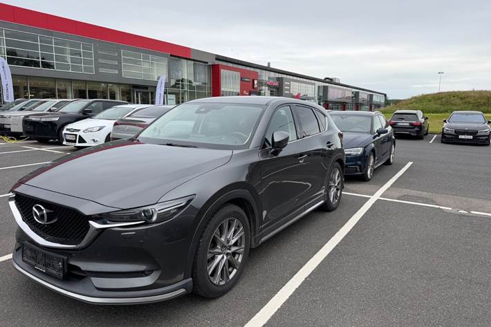Grå Mazda CX-5 fra 2019