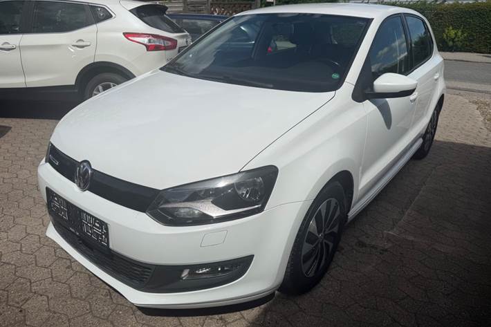 Hvid VW Polo fra 2015