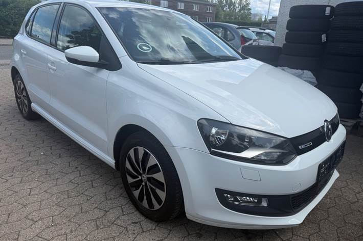 Hvid VW Polo fra 2015
