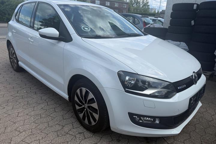 Hvid VW Polo fra 2015