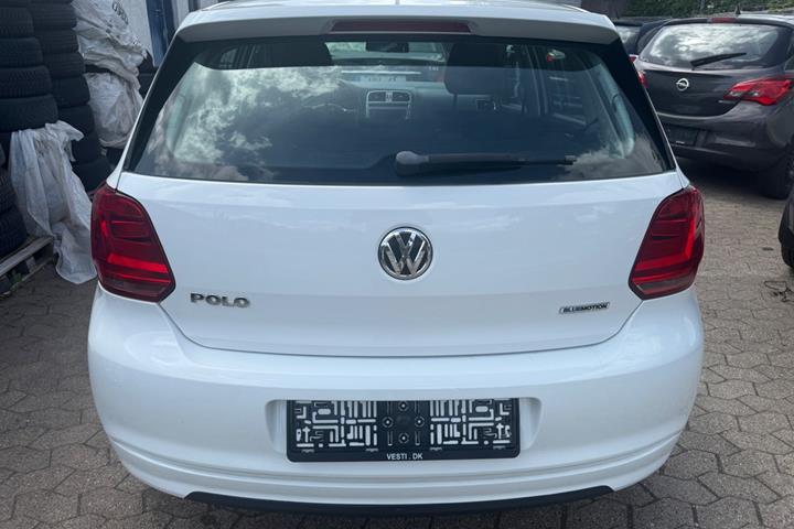 Hvid VW Polo fra 2015