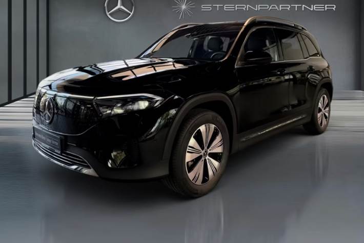 Sort Mercedes EQB250+ fra 2025