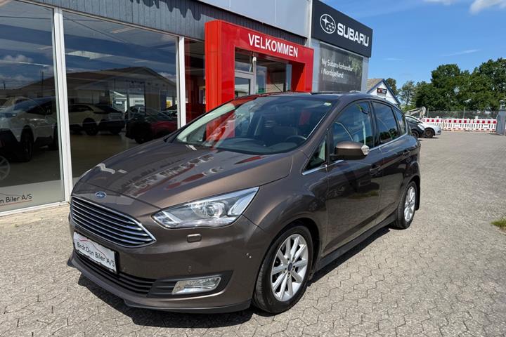 Brun Ford C-MAX fra 2016 set udefra