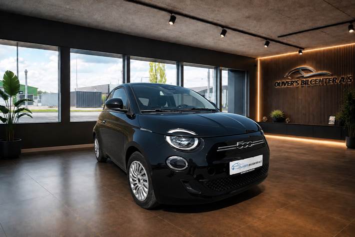 Sort Fiat 500e fra 2023
