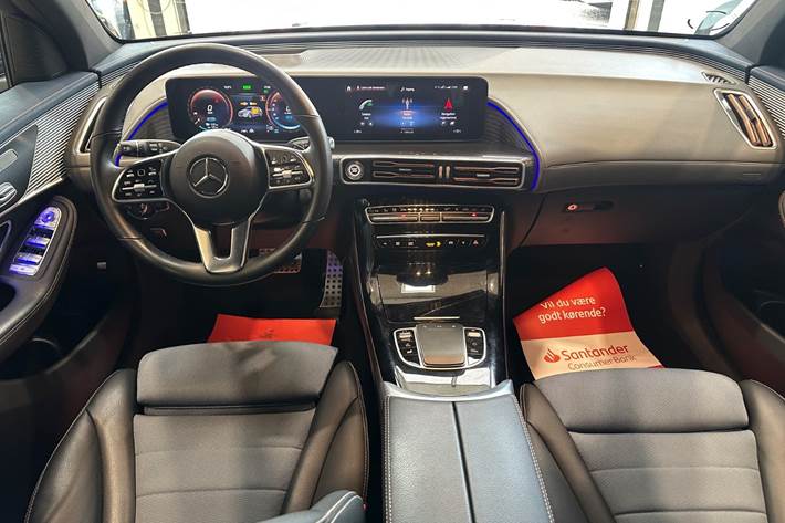 Sort Mercedes EQC400 fra 2022