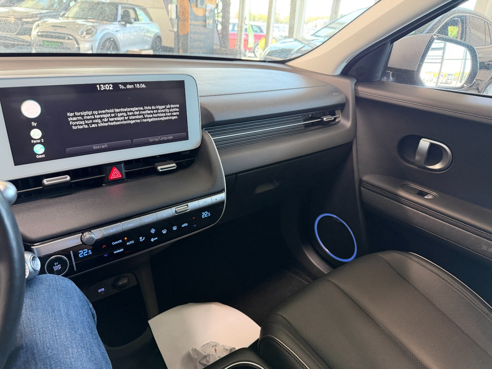 Grå Hyundai Ioniq 5 fra 2022