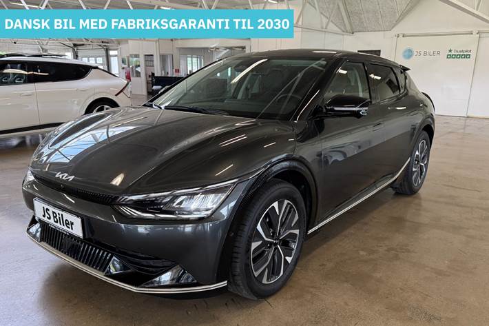 Grå Kia EV6 fra 2023