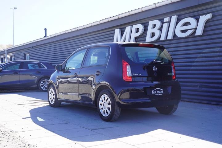 Sort Skoda Citigo fra 2013