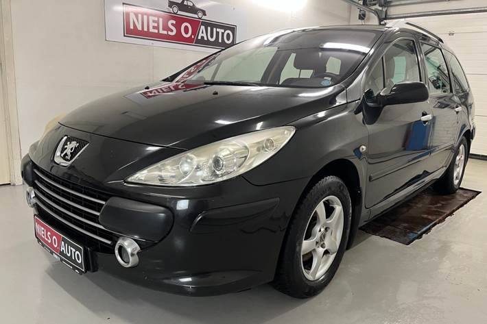 Sort Peugeot 307 fra 2008