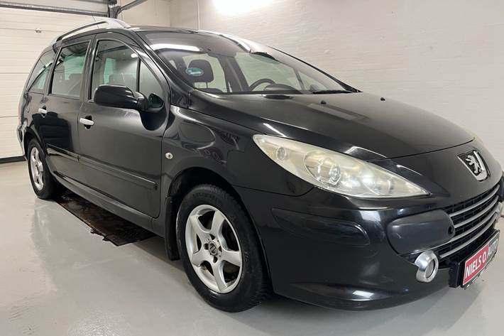 Sort Peugeot 307 fra 2008