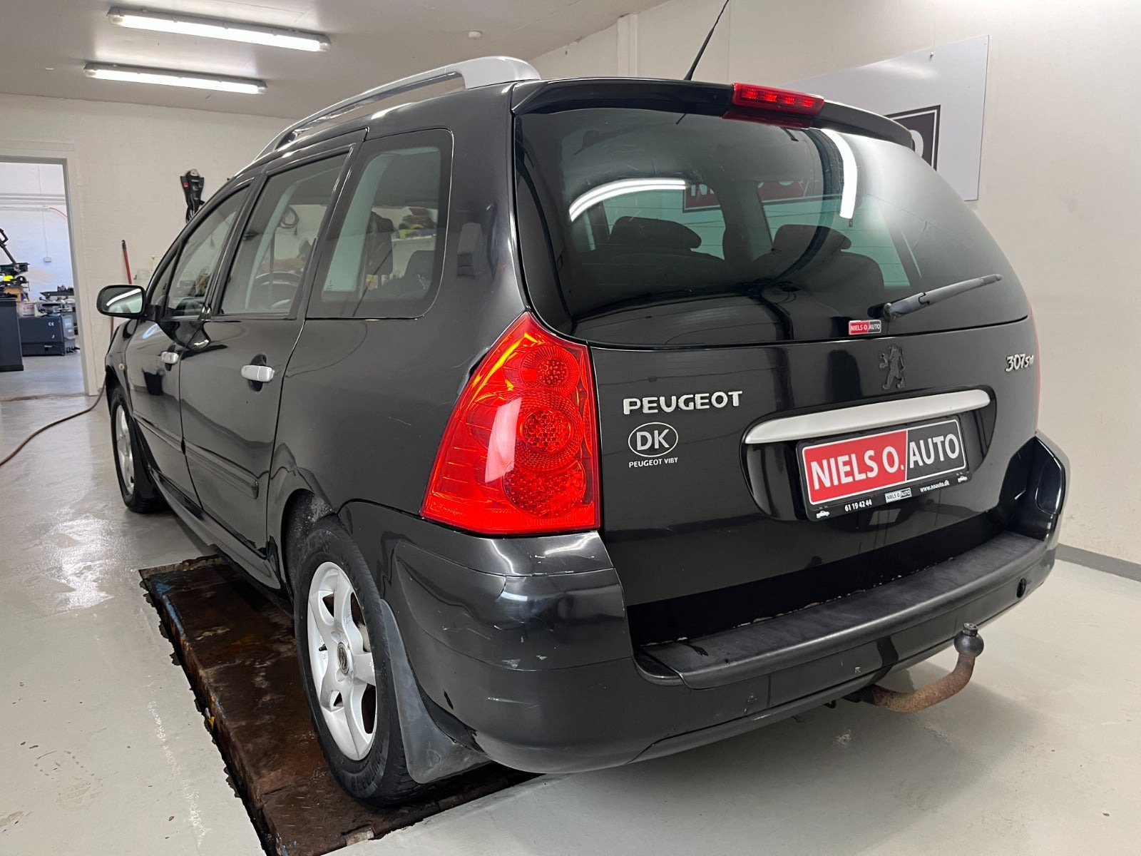 Sort Peugeot 307 fra 2008