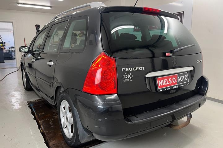 Sort Peugeot 307 fra 2008