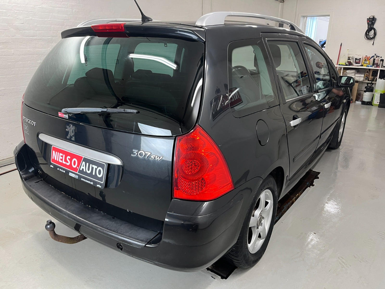 Sort Peugeot 307 fra 2008