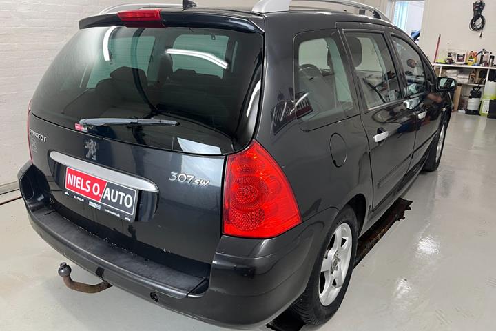 Sort Peugeot 307 fra 2008