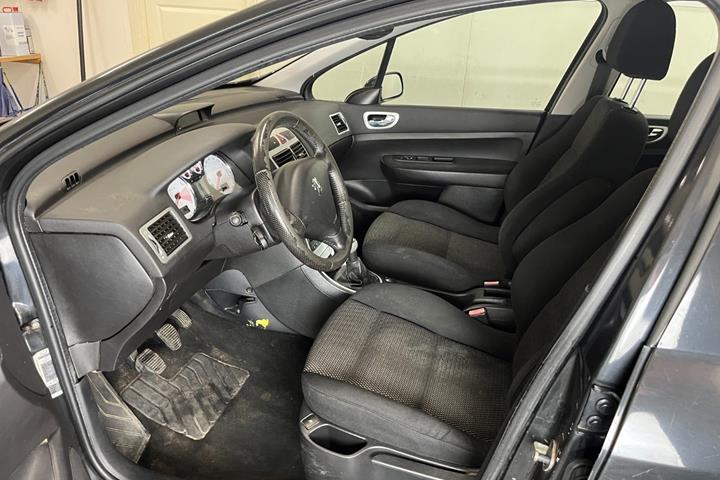 Sort Peugeot 307 fra 2008