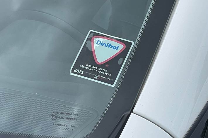 Hvid Toyota Aygo fra 2021