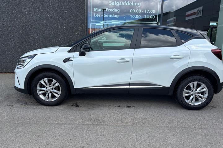 Hvid Renault Captur fra 2020