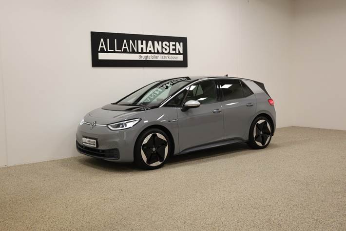 Grå VW ID.3 fra 2020