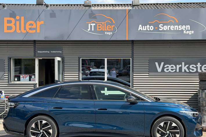 Blå VW ID.7 fra 2026