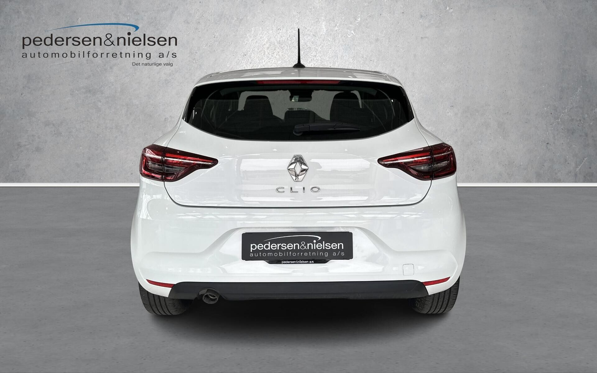 Hvid Renault Clio fra 2024