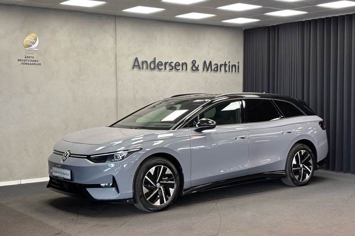 Grå VW ID.7 fra 2025