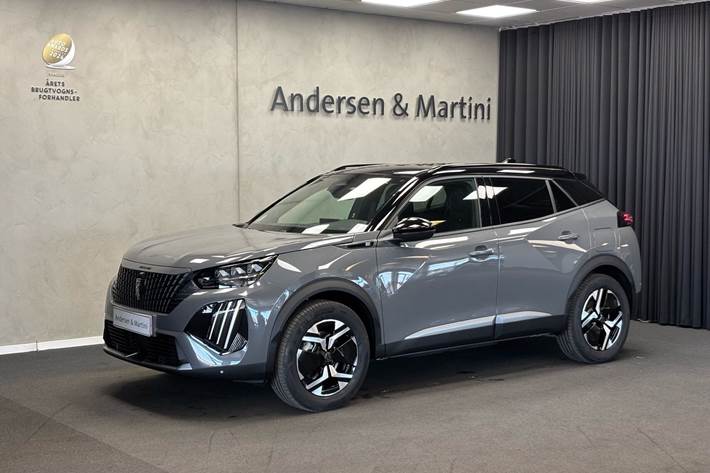 Grå Peugeot e-2008 fra 2026