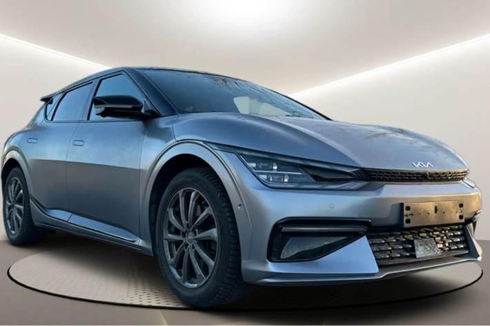 Grå Kia EV6 fra 2022