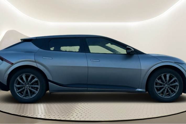 Grå Kia EV6 fra 2022
