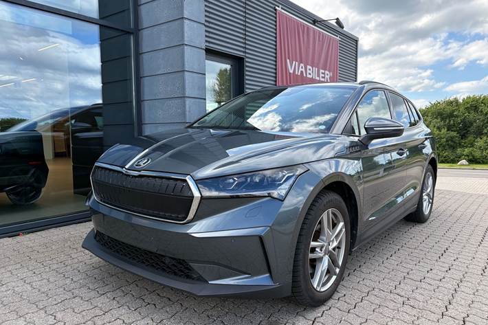 Sølv Skoda Enyaq fra 2021