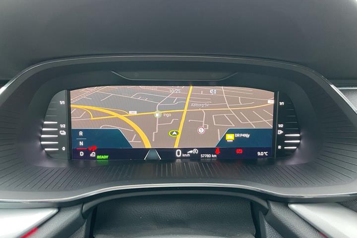 Sort Skoda Octavia fra 2021