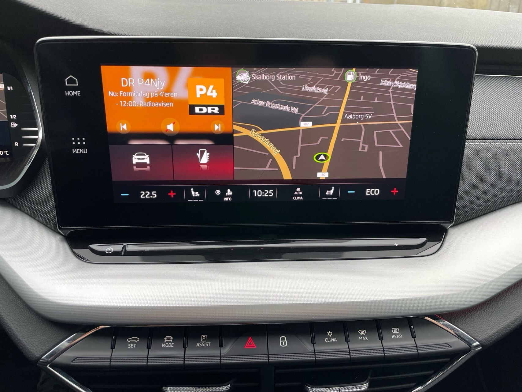 Sort Skoda Octavia fra 2021