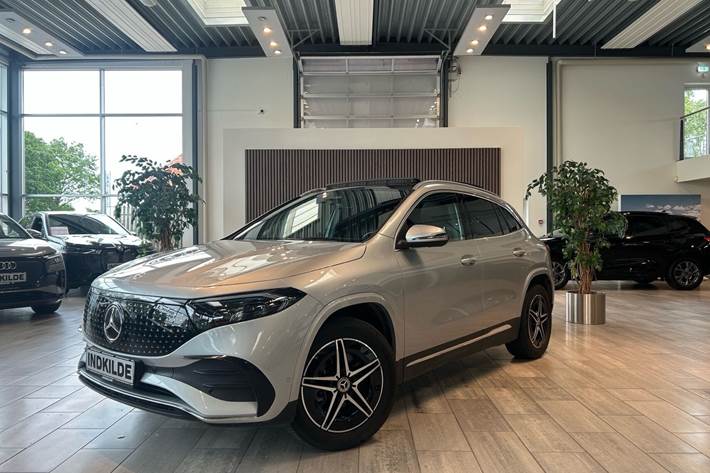 Sølv Mercedes EQA 350 fra 2024