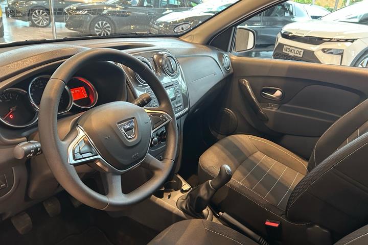 Hvid Dacia Sandero fra 2020