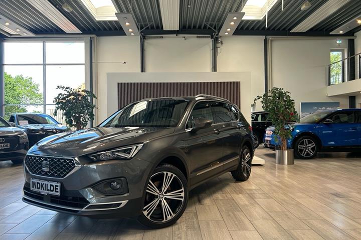 Sort Seat Tarraco fra 2019 set udefra