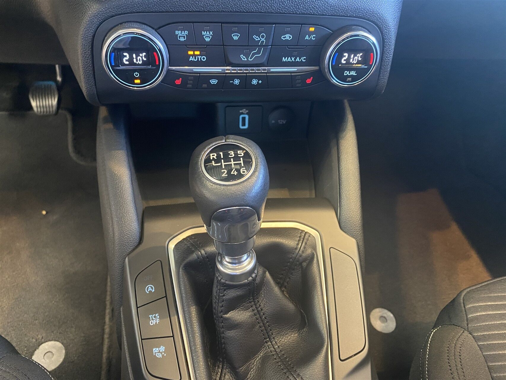 Sort Ford Focus fra 2020