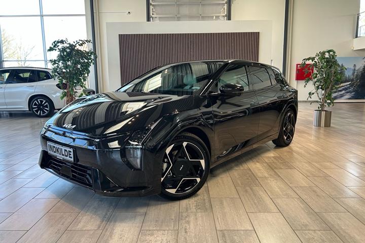Sort Kia EV4 fra 2026 set udefra